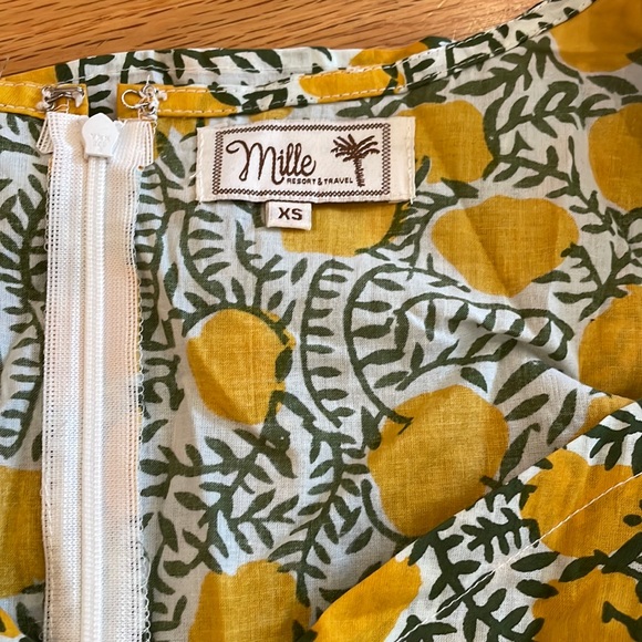 Millie Lemon Print Aneli Dress - Picture 3 of 5